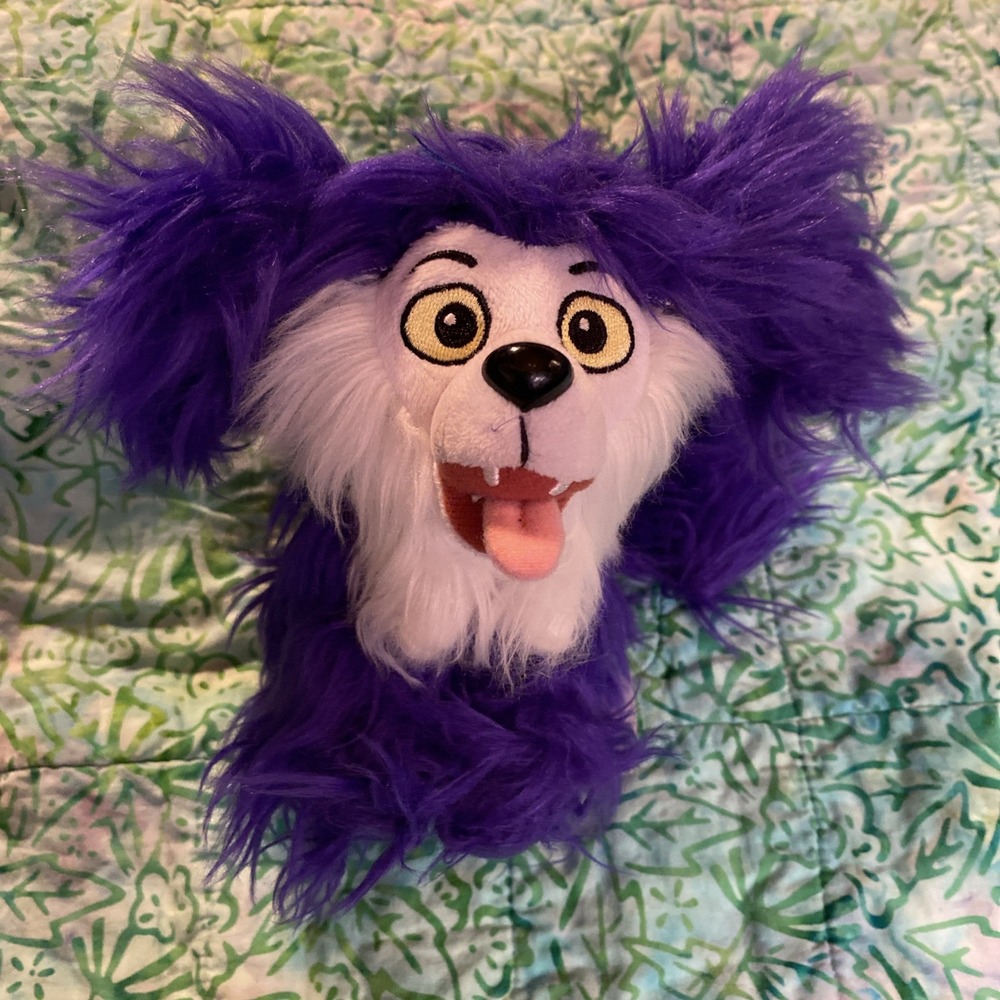 Disney Junior Vampirina 6" Wolfie The Dog Purple Plush Stuffed Animal Toy